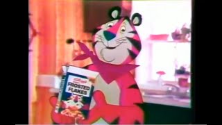 Kelloggs Frosted Flakes Tony The Tiger amp Family Commercial 1976 [upl. by Iem134]