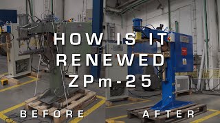 HOW IS IT RENEWED ZPm25 ASPA REMONT ZGRZEWARKI PUNKTOWEJ RESISTANCE SPOT WELDER RENOVATION [upl. by Leahpar325]