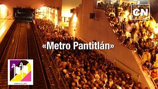 Metro Pantitlán Línea A Hora pico [upl. by Hunger]