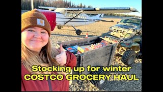 Getting Ready for Winter in Remote Alaska COSTCO HAUL [upl. by Leoine897]