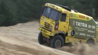 Loprais Tatra Team  Aleš Loprais  Rallye Dakar 2011 testing [upl. by Nevla407]