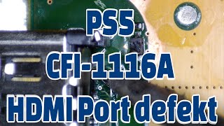 PS5 HDMI Port defekt [upl. by Annazus]