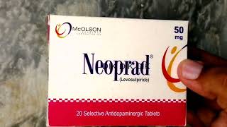 Neoprad 50mg25mg tablet used for side effects medicine health tablatutorialwithdebraj [upl. by Ahsa]