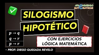 Inferencia Lógica 04 Aprende Silogismo Hipotético FACIL con ejercicios [upl. by Euqinad442]