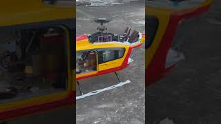 RC turbine shaft helicopter engine start scalerc rcmodel rc rchelicopter [upl. by Eiramrebma]