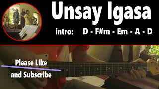 UNSAY IGASA  cebuano offertory song for mass with chords and lyrics [upl. by Ellinad]