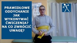 Ćwiczenia oddechowe  Jak prawidłowo oddychać  Przepona i pomocnicze mięśnie oddechowe  🇵🇱 🇪🇺 [upl. by Llerrut]