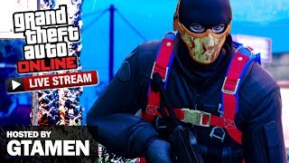 GTA Online Vagner Races and Dawn Raid LIVESTREAM with Gtamen [upl. by Nyrmak106]