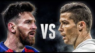 Ronaldo vs Messi 😮 Top 10 Impossible Goals 😱Skills 😱 [upl. by Enehpets]