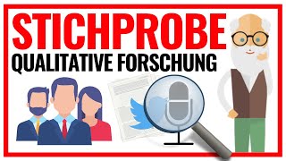 Stichprobe qualitative Forschung  Auswahl Größe und Beschreibung 🔎 [upl. by Romona]