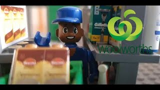 WOOLWORTHS BRICKS  Lego Stop Motion Movie [upl. by Enyala139]