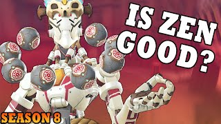 Why Zenyatta is POWERFUL in Season 8  Overwatch 2 Gameplay [upl. by Attenauqa]