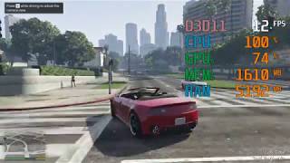 Half VSync Video AMD Radeon R5 series  AMD A67400K  Grand Theft Auto V GTA V FPS Test 720p [upl. by Gayle]