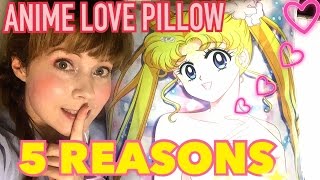 WHY get an Anime Dakimakura LOVE PILLOW Waifu amp Sailor Moon Crystal REVIEW アニメ抱き枕 [upl. by Morgen]