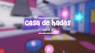 Preppy fairy house Adopt me  Casa de hadas preppy  Roblox 💐 [upl. by Laforge447]