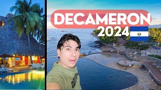 Así está DECAMERON en el 2024 🏖 El hotel todo incluido más famoso de EL SALVADOR [upl. by Brunn]