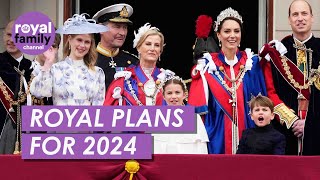 Whats on the Agenda for The Royal Family in 2024 [upl. by Nivloc]