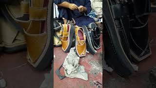 HANDMADE SPECIAL PESHAWARI LEATHER CHAPPAL youtubeshorts shoes peshawarichappaldesign handmade [upl. by Fabrianna259]