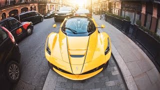 FIRST LaFerrari Aperta In London TGE TV VLOG [upl. by Ahsinoj]