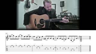 Keep on the Sunny Side  Bluegrass Carter Scratch Guitar Lesson Sheet Music  TAB [upl. by Gleeson]