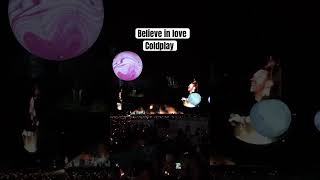 Coldplay live coldplayconcert coldplayindia concert coldplayfans reels shorts shortvideo [upl. by Yelahc]