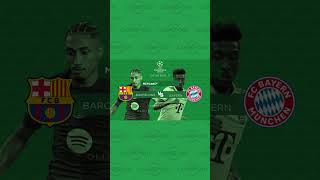 UEFA CHAMPIONS LEAGUE  Barcelone  Bayern [upl. by English]