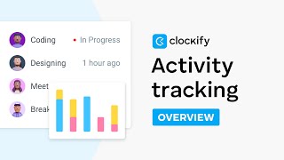 Activity Tracking  Clockify Features [upl. by Annairol]