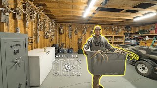 Garage Game Room in Kentucky FILLED with BIG BUCKS WhitetailCribs [upl. by Asilad244]