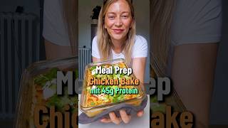 5 Minuten Meal Prep  Chicken Bake mit 45g Protein [upl. by Ennaegroeg304]