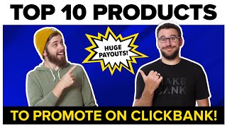 Top 10 ClickBank Offers and Products to Promote September 2021  ClickBank Success [upl. by Ettenna]