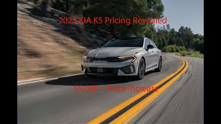 2025 KIA K5 Price Revealed  Over 5K Price Increase [upl. by Occor]