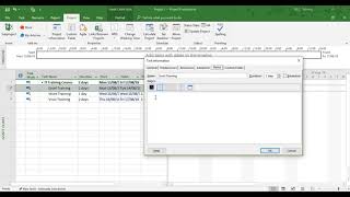 Auto Schedule Tasks in Microsoft Project Tutorial [upl. by Dimond871]