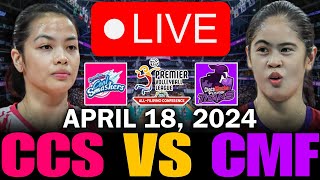 CREAMLINE VS CHOCO MUCHO 🔴LIVE NOW  APRIL 18 2024  PVL ALL FILIPINO CONFERENCE 2024 pvl2024 [upl. by Puglia33]