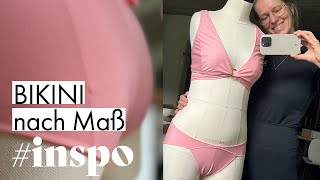 Bikini nähen nach Maß  Inspiration für jede Figur [upl. by Eeb]