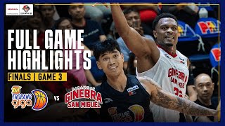 TNT vs BRGY GINEBRA  FULL GAME 3 FINALS HIGHLIGHTS  PBA SEASON 49 GOVERNORS CUP  NOV 1 2024 [upl. by Analed]