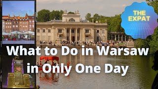 What to Do in Warsaw in One Day⏲ [upl. by Ahsaten]