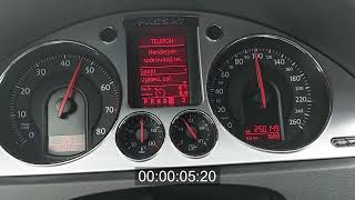 Volkswagen Passat B6 Acceleration 141819203236 [upl. by Oicirbaf]