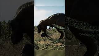 Tyrannosaurus Rex Hunting dinosaurs tyrannosaurusrex fyp jurassicworld jurassicworldevolution2 [upl. by Vassaux]