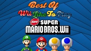 Best of WiiLikeToPlay  New Super Mario Bros Wii [upl. by Aneehsak]