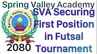 SVA secured First position in Futsal Tournament [upl. by Fredericka]