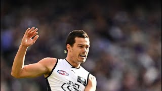 Jack Silvagni  AFL Round 17 2023 Highlights [upl. by Aisinoid]