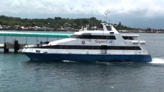 SuperCat 23 docking at Calapan Portm2ts [upl. by Idel]