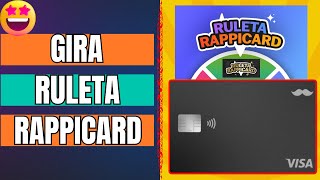 Promoción gira la RULETA con RAPPICARD y gana PREMIOS según tu SUERTE [upl. by Hazen]