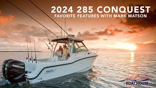 2024 285 Conquest by Boston Whaler with Mark Matson [upl. by Annibo]