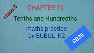 Class 5  chapter 10  MATHS PRACTICE  viralvideo trending maths cbse textbooksolutions [upl. by Berlyn460]