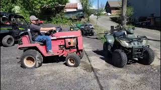 Wheel Horse D200 Tractor [upl. by Ennairac391]