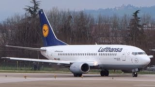 1 hour of Plane Spotting at Bologna G Marconi Airport  April 1 2013 [upl. by Naujyt411]