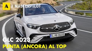 Mercedes GLC 2023  130 km in ELETTRICO per la ibrida diesel 300de [upl. by Latoya6]