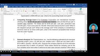 FFN20803 Corporate Finance FTWBL  Chapter 4 Project analysis and evaluation [upl. by Carena785]