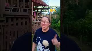 CUANDO DEFIENDO A MI NIETO 😍🤩 abuelaibañez 💜Familiaibanez Neyferibanez humor fypシ゚viral [upl. by Yahiya]